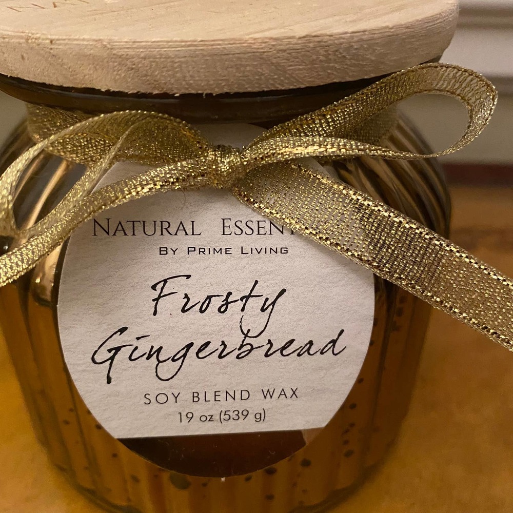 Natural Essentials Soy Blend Wax Candle NEW